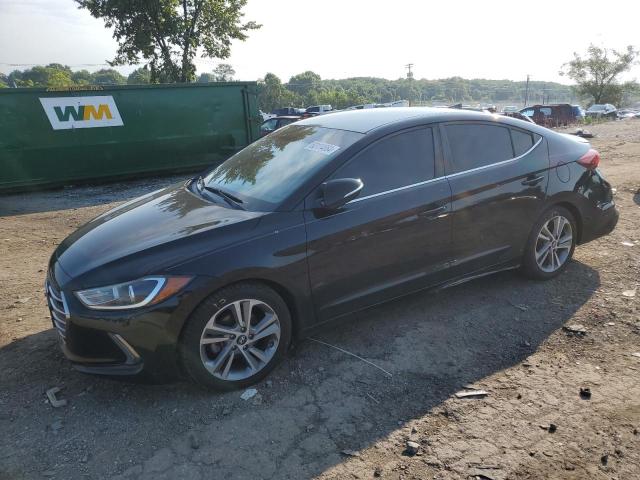 hyundai elantra 2018 kmhd84lf7ju505377