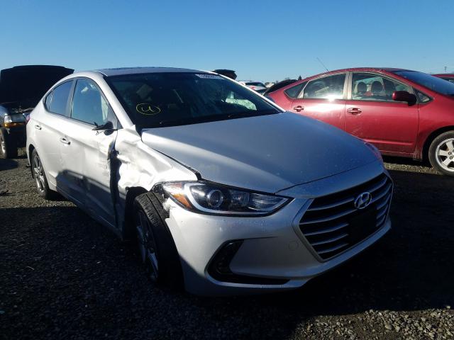 hyundai elantra se 2018 kmhd84lf7ju514502