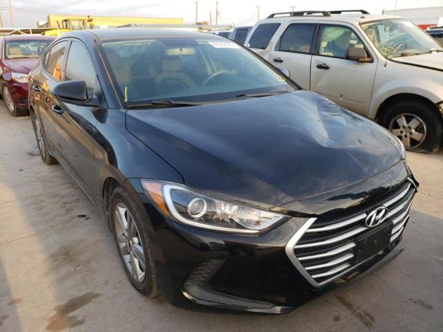 hyundai elantra 2018 kmhd84lf7ju563019