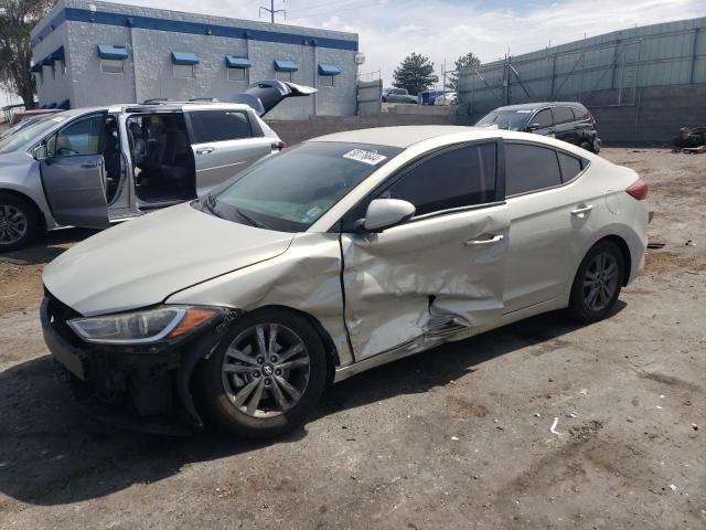 hyundai elantra 2018 kmhd84lf7ju590656