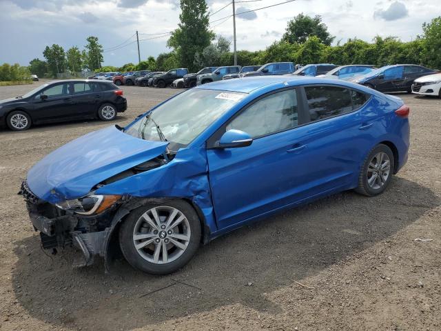 hyundai elantra 2018 kmhd84lf7ju594495