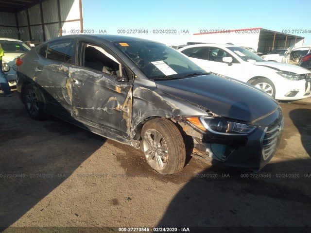 hyundai elantra 2018 kmhd84lf7ju608864