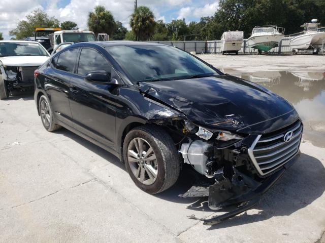 hyundai elantra se 2018 kmhd84lf7ju609481