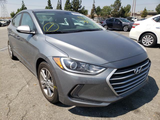 hyundai elantra se 2018 kmhd84lf7ju616303