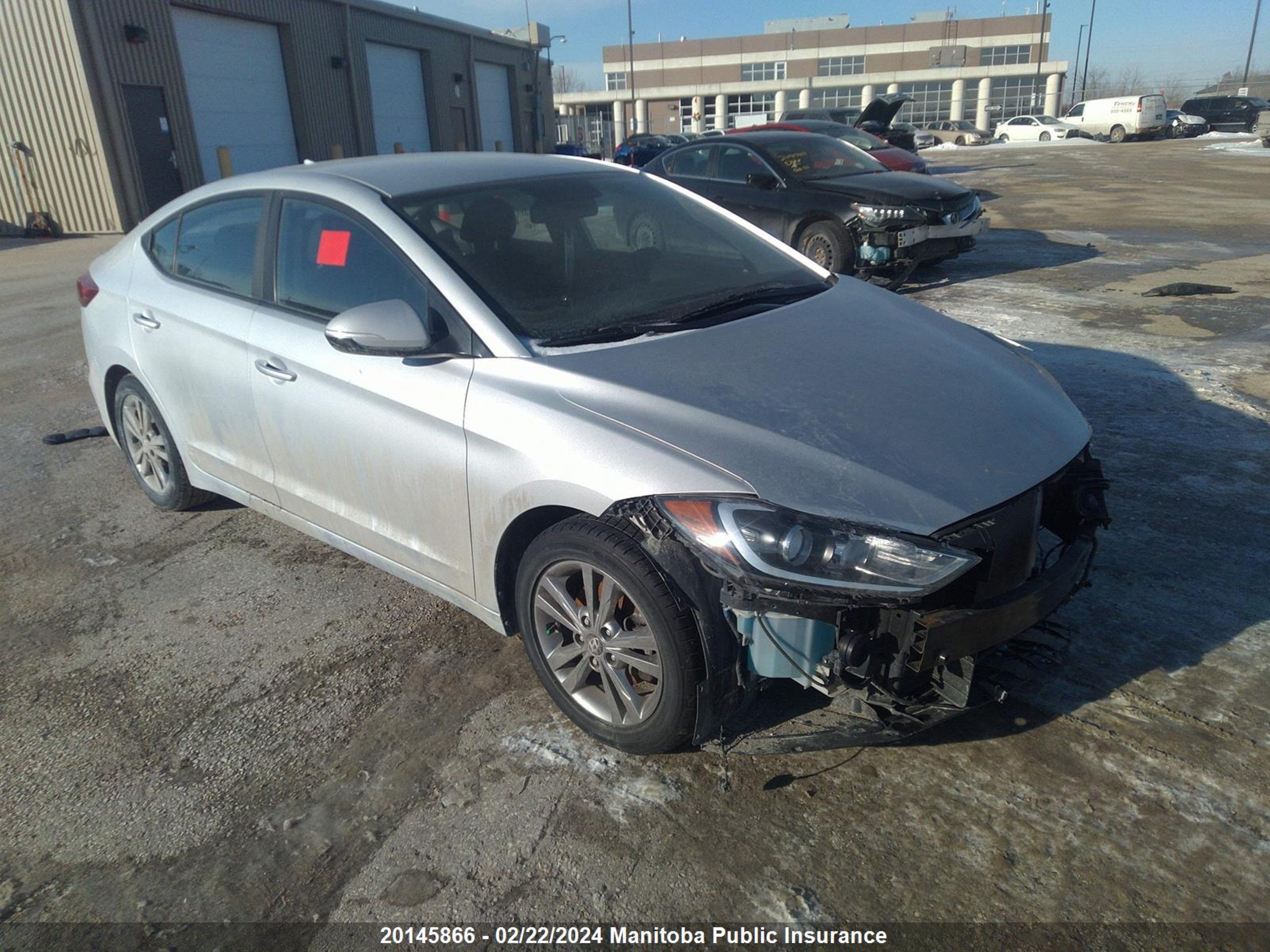 hyundai elantra 2018 kmhd84lf7ju622179