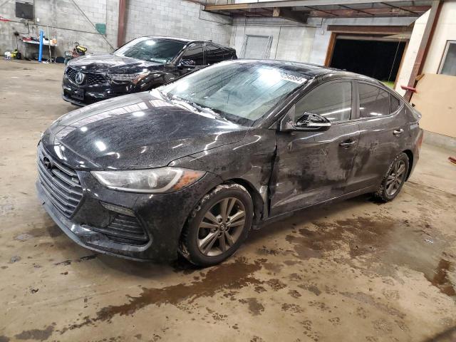 hyundai elantra 2018 kmhd84lf7ju641170