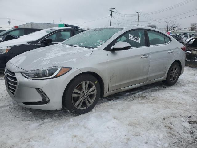 hyundai elantra 2018 kmhd84lf7ju665923