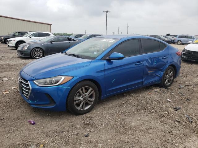 hyundai elantra 2018 kmhd84lf7ju701786