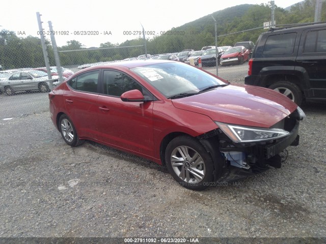 hyundai elantra 2019 kmhd84lf7ku807169