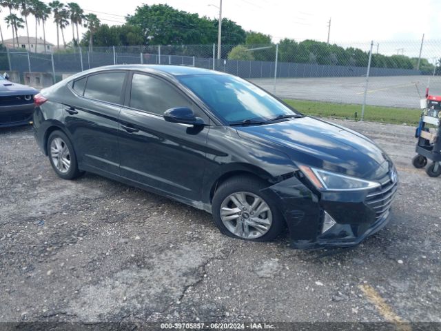 hyundai elantra 2019 kmhd84lf7ku858249