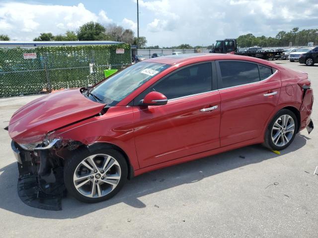 hyundai elantra 2017 kmhd84lf8hu127399