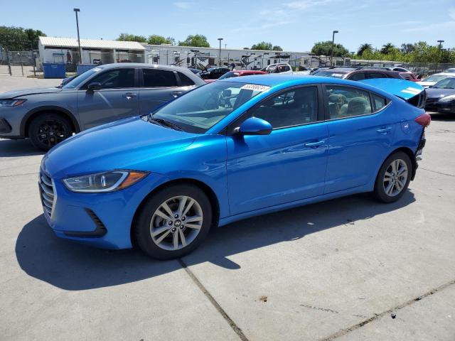 hyundai elantra 2017 kmhd84lf8hu282292