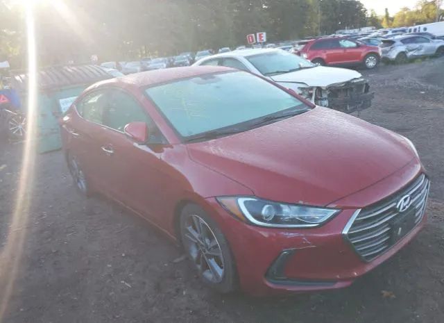 hyundai elantra 2017 kmhd84lf8hu310382