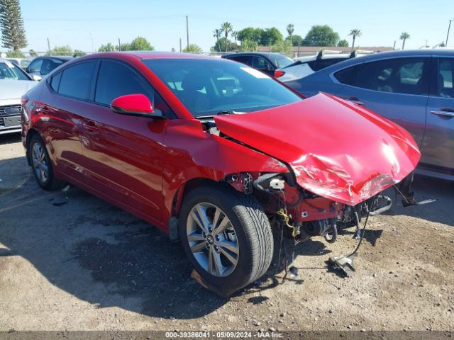 hyundai elantra 2017 kmhd84lf8hu354611