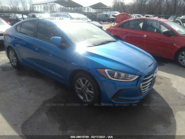 hyundai elantra 2017 kmhd84lf8hu410806