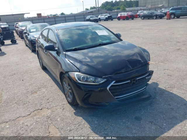 hyundai elantra 2018 kmhd84lf8ju445495