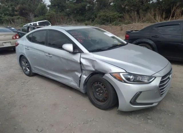 hyundai elantra 2018 kmhd84lf8ju491960