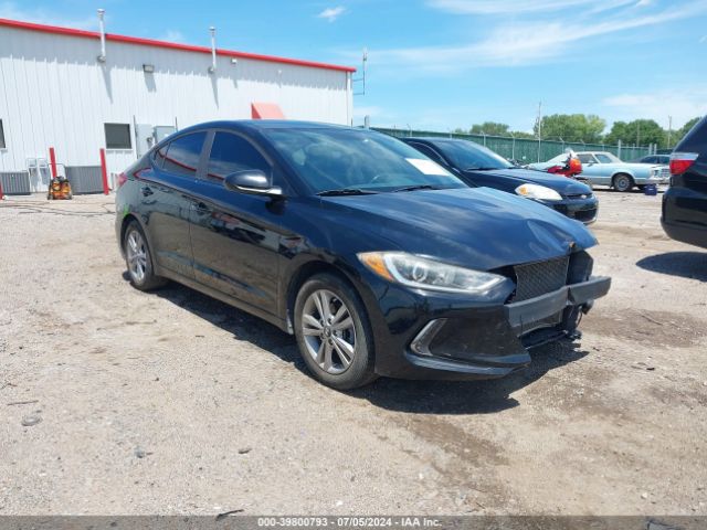 hyundai elantra 2018 kmhd84lf8ju548433