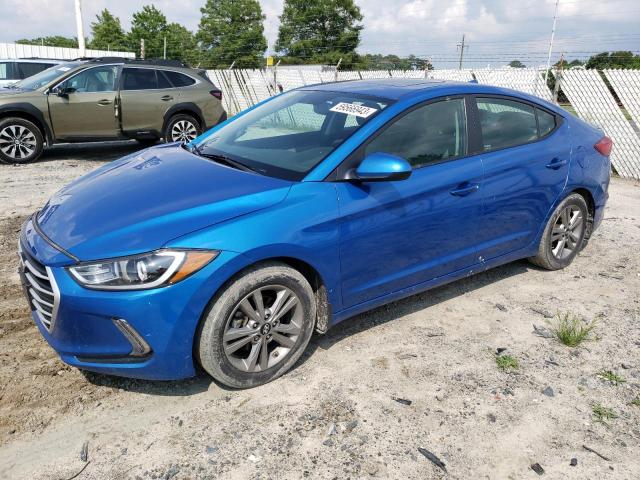 hyundai elantra se 2018 kmhd84lf8ju576121