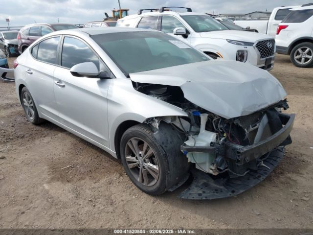 hyundai elantra 2018 kmhd84lf8ju620795