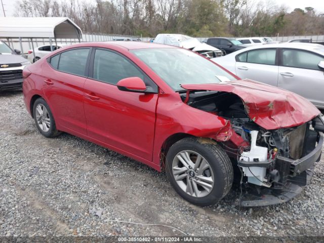 hyundai elantra 2019 kmhd84lf8ku859801