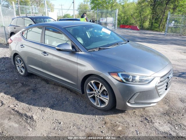 hyundai elantra 2017 kmhd84lf9hu076804