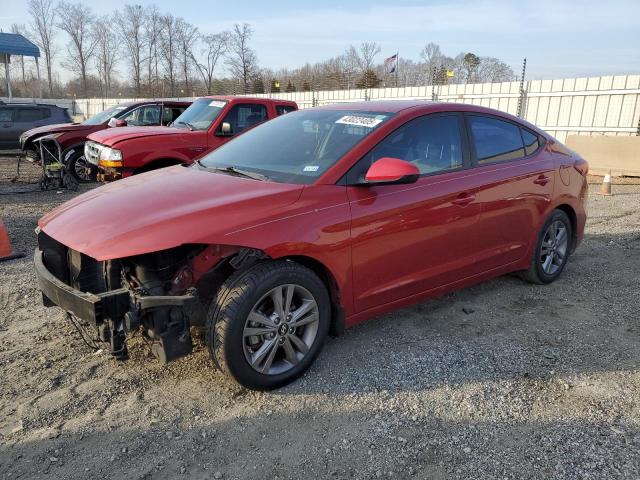 hyundai elantra se 2017 kmhd84lf9hu144633