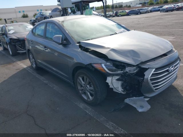 hyundai elantra 2017 kmhd84lf9hu151971