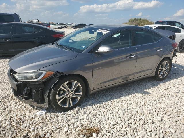 hyundai elantra se 2017 kmhd84lf9hu176496