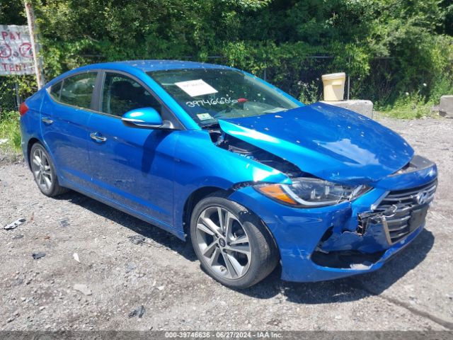 hyundai elantra 2017 kmhd84lf9hu227348