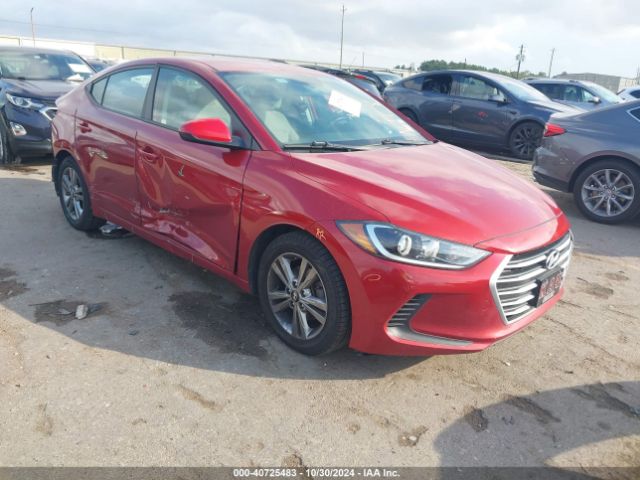 hyundai elantra 2017 kmhd84lf9hu227379