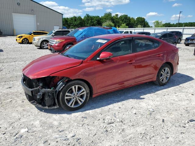 hyundai elantra 2017 kmhd84lf9hu229777