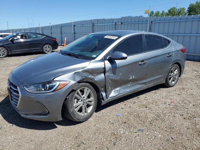 hyundai elantra 2017 kmhd84lf9hu246126