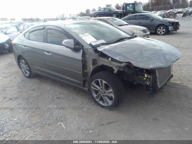 hyundai elantra 2017 kmhd84lf9hu263945