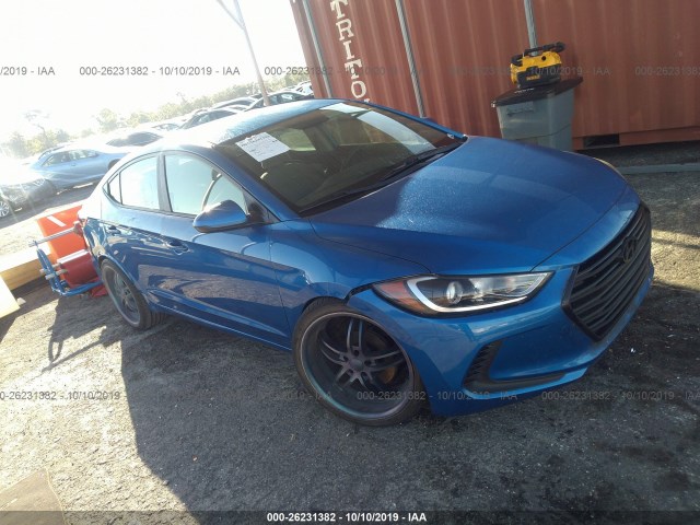 hyundai elantra 2017 kmhd84lf9hu399332