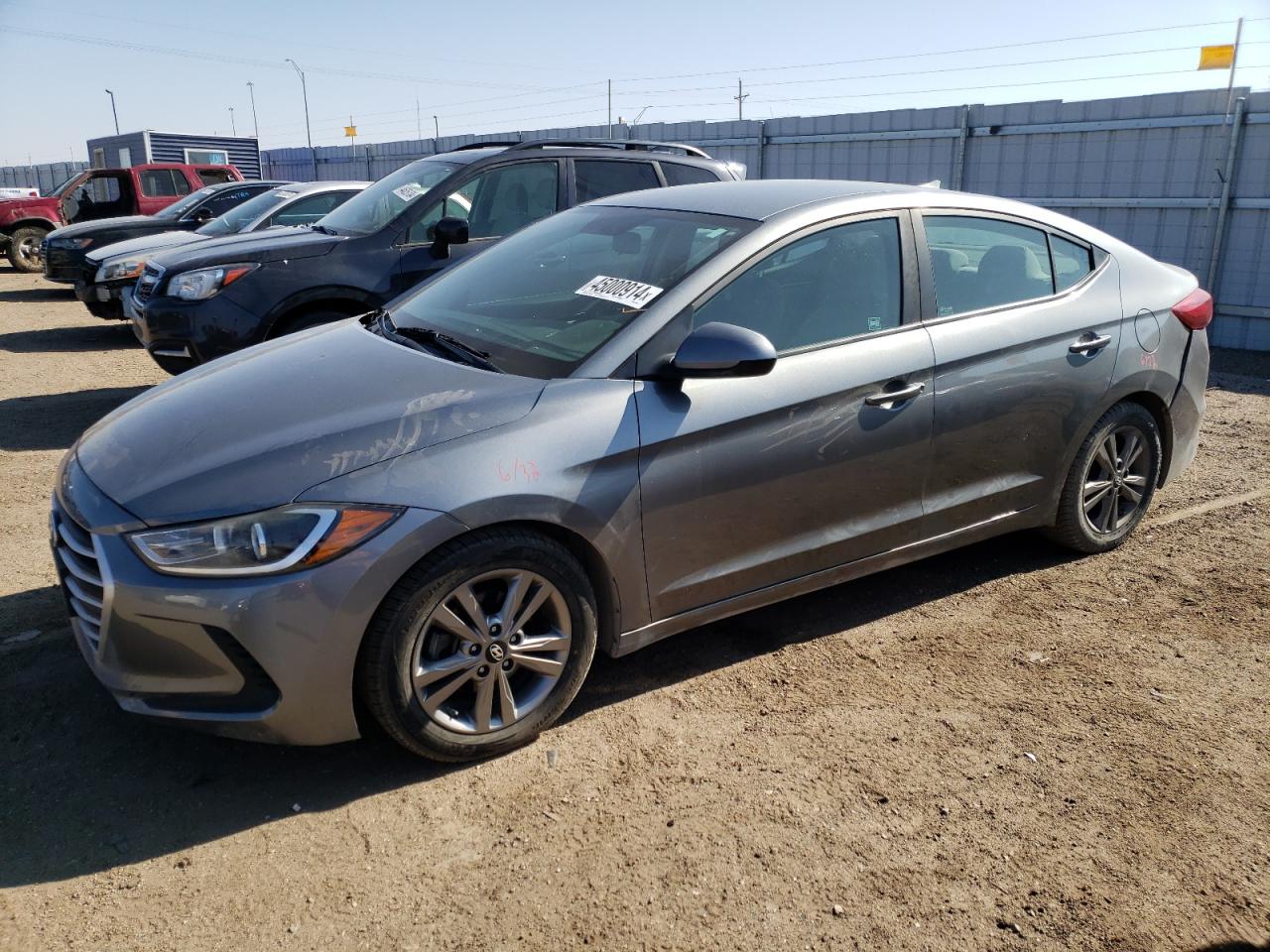 hyundai elantra 2017 kmhd84lf9hu427355