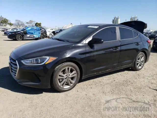 hyundai elantra se 2017 kmhd84lf9hu429686