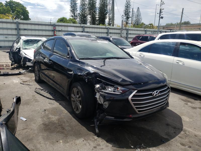 hyundai elantra se 2018 kmhd84lf9ju468784