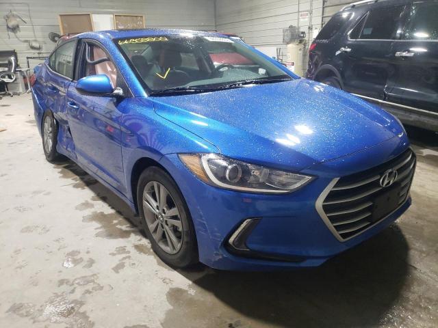 hyundai elantra se 2018 kmhd84lf9ju555049