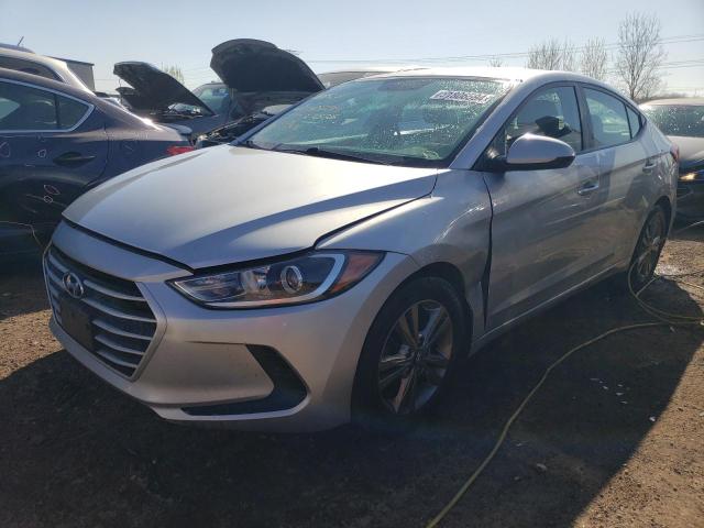 hyundai elantra 2018 kmhd84lf9ju722140