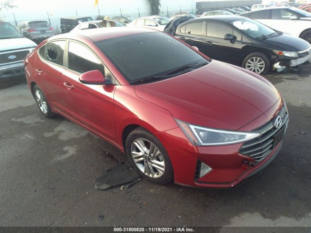 hyundai elantra 2019 kmhd84lf9ku745824