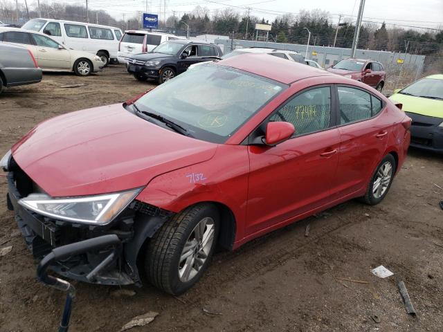 hyundai elantra se 2019 kmhd84lf9ku768021