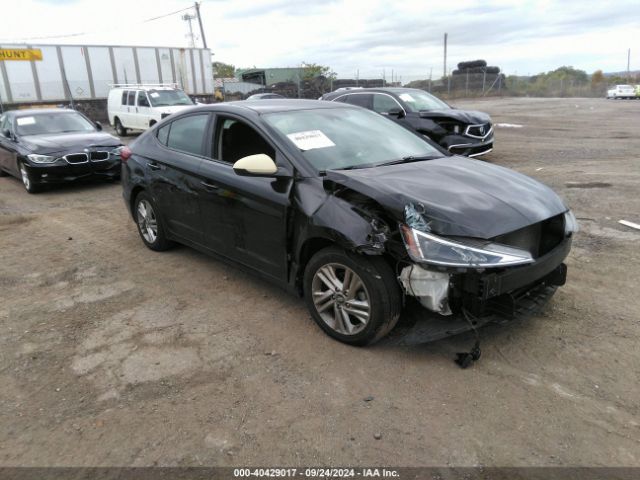 hyundai elantra 2019 kmhd84lf9ku789418