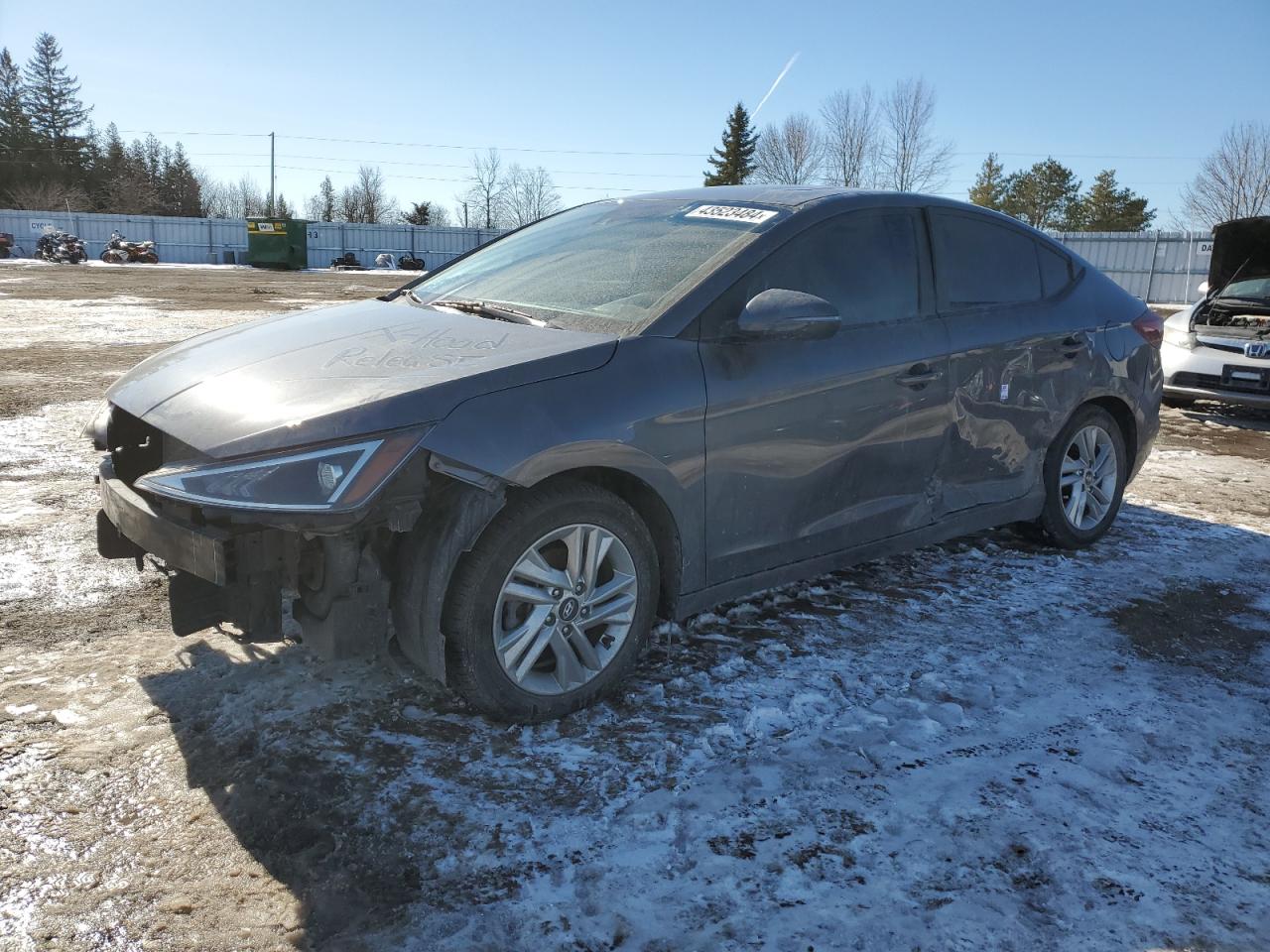 hyundai elantra 2020 kmhd84lf9lu909896