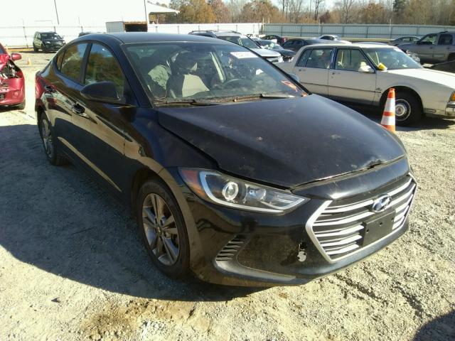 hyundai elantra se 2017 kmhd84lfxhu061566