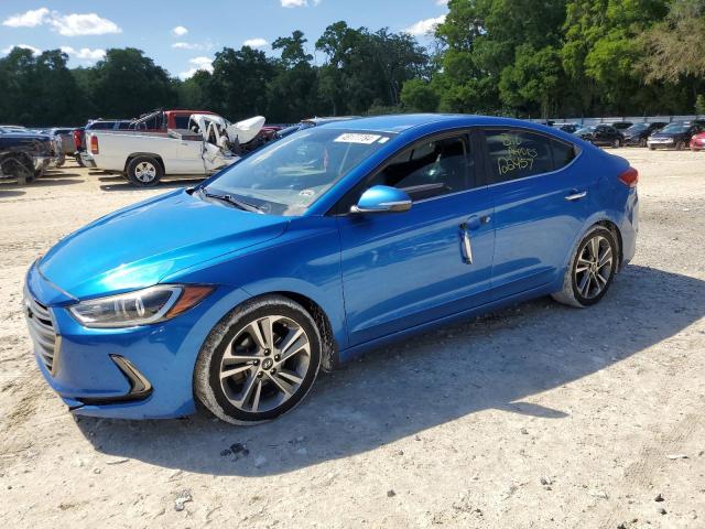 hyundai elantra se 2017 kmhd84lfxhu101791