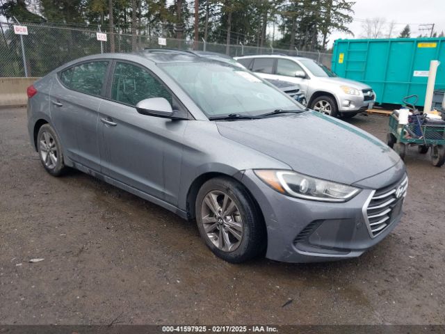 hyundai elantra 2017 kmhd84lfxhu103878