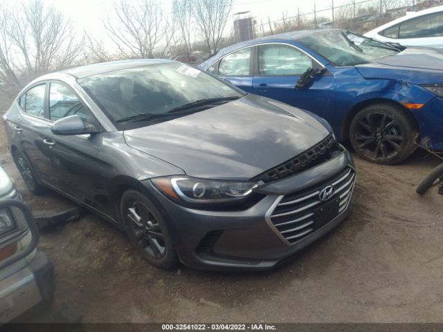 hyundai elantra 2017 kmhd84lfxhu154037