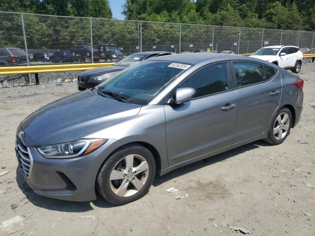 hyundai elantra 2017 kmhd84lfxhu192979