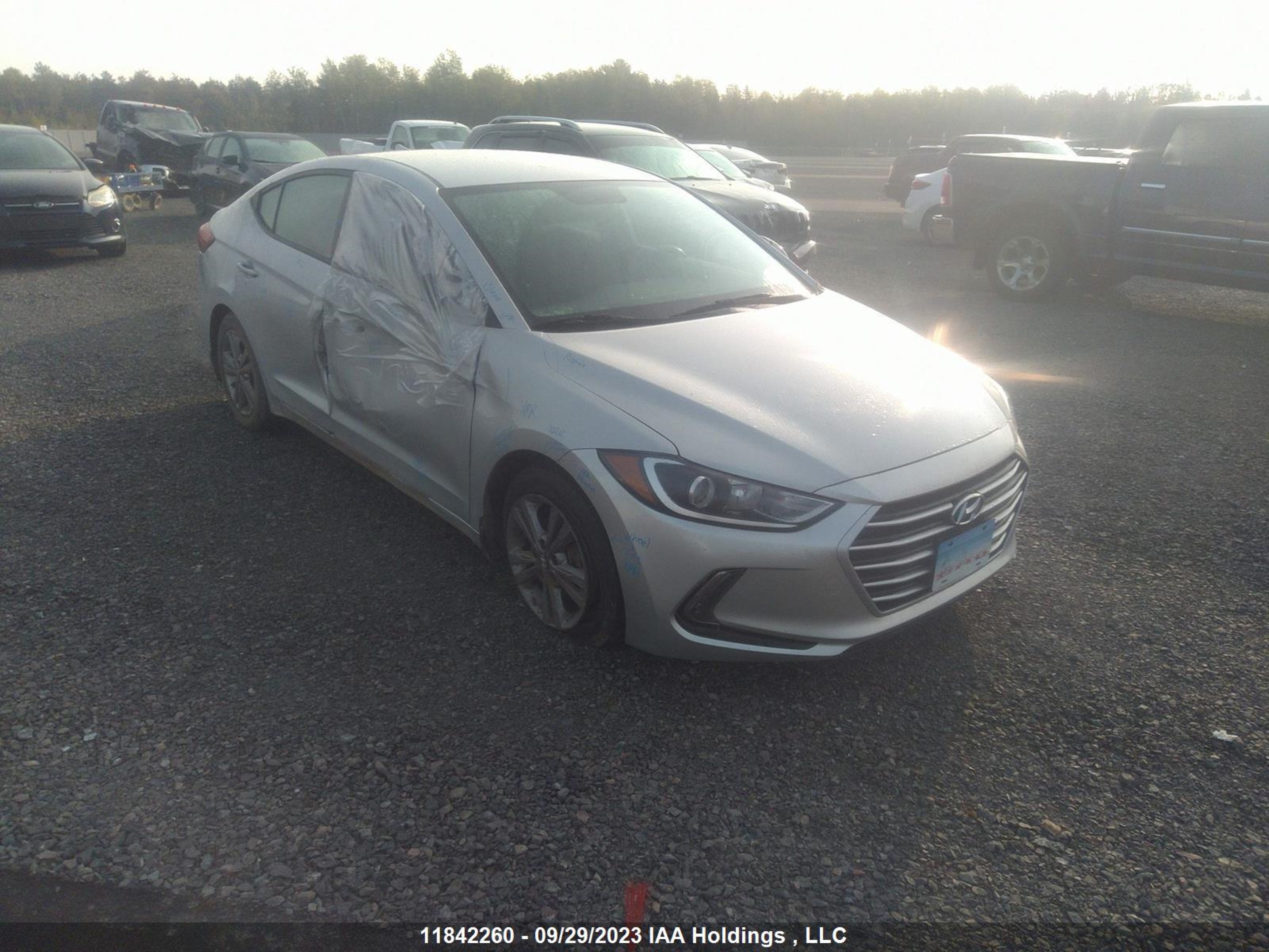 hyundai elantra 2017 kmhd84lfxhu222000